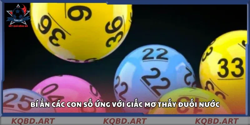 Mơ thấy đuối nước nên đánh số gì?