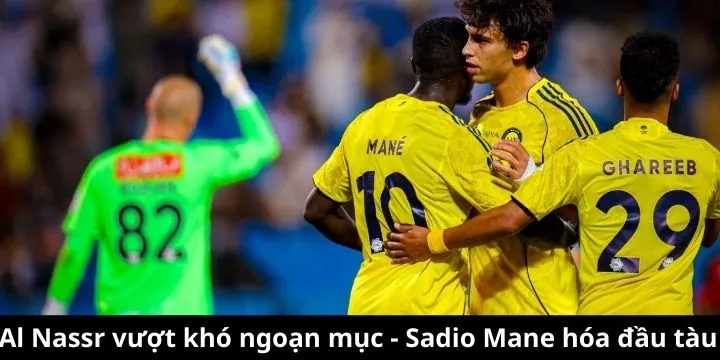 Sadio Mane tỏa sáng rực rỡ gánh vác hàng công đội nhà